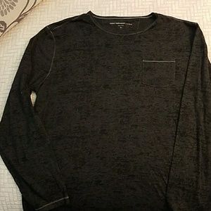 John Varvatos Mens Long Sleeve Crew Neck
